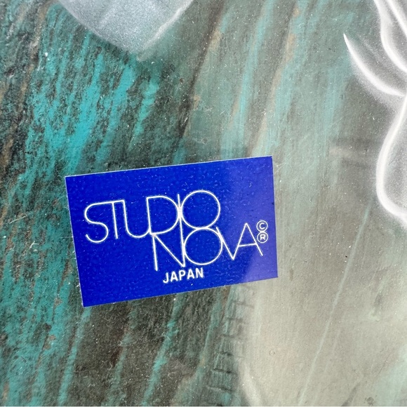 Studio Nova Vintage Winter Rose Set of 2 Trays Japan Floral - Picture 7 of 16